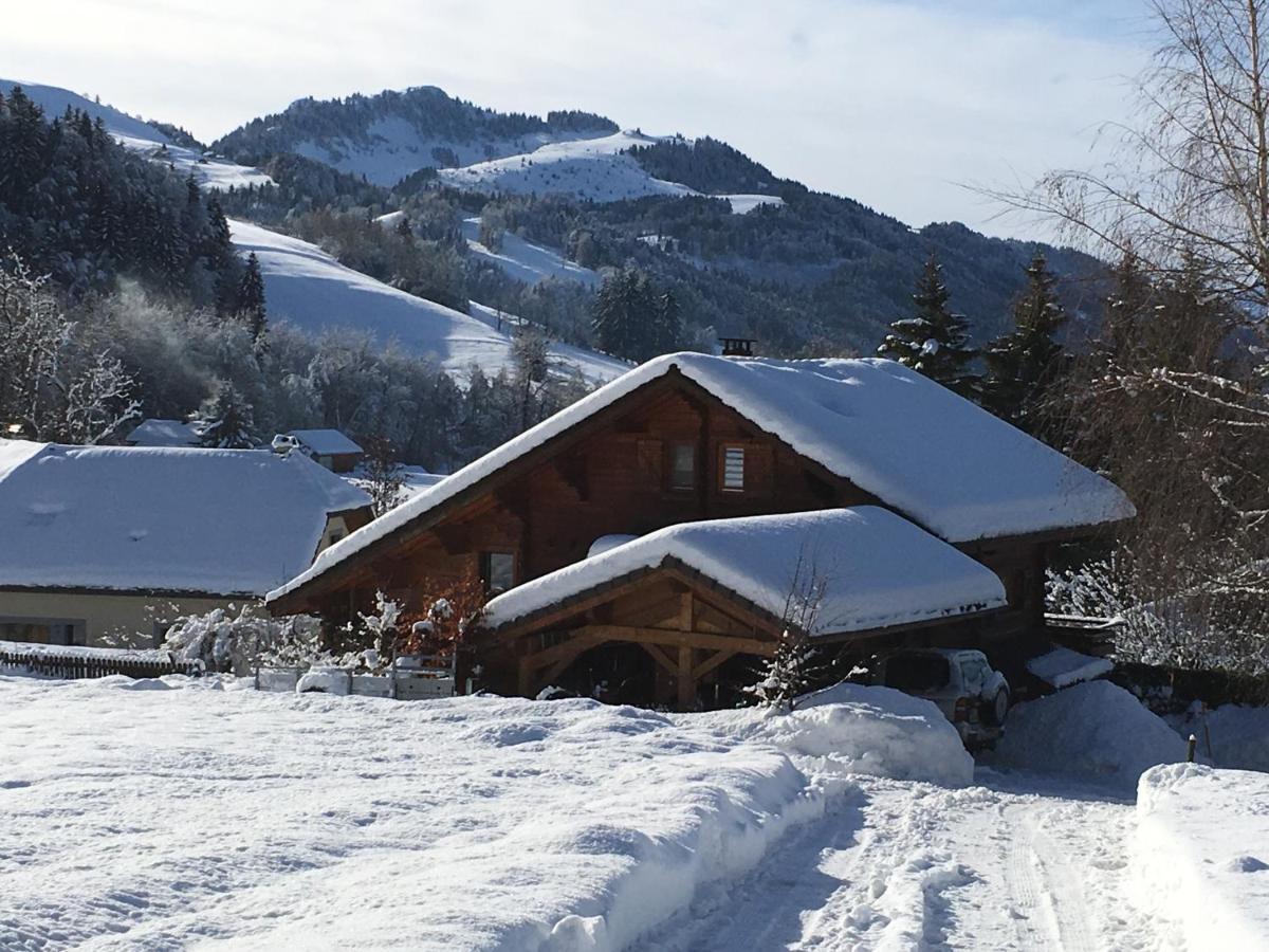 Le Chalet De Doucy Bardet Habere-Poche Bagian luar foto