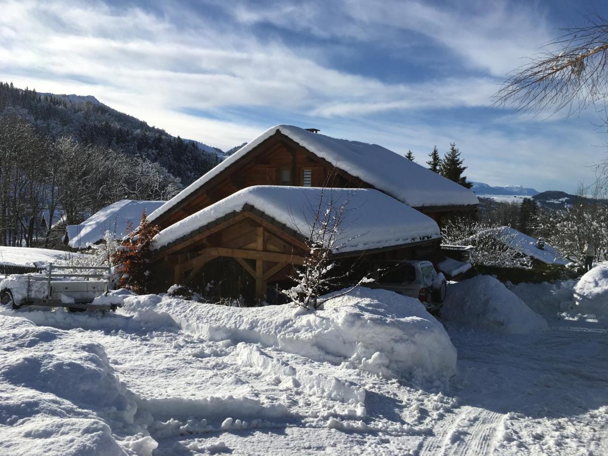 Le Chalet De Doucy Bardet Habere-Poche Bagian luar foto